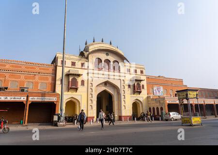 Tripolia Gate in Jaipur, Indien Stockfoto