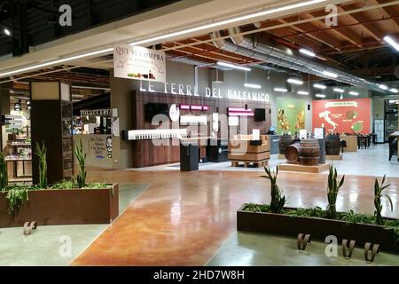 Food Park, FICO Eataly World, Bologna, Emilia Romagna, Italien, Europa Stockfoto