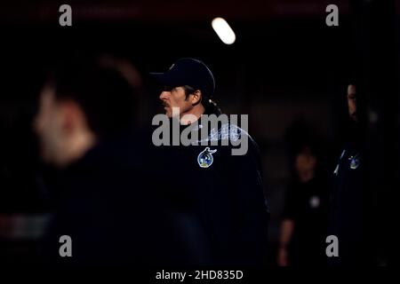 Bristol Rover Manager Joey Barton während ihres EFL 2-Spiels gegen Salford City. 23/11/21 Stockfoto