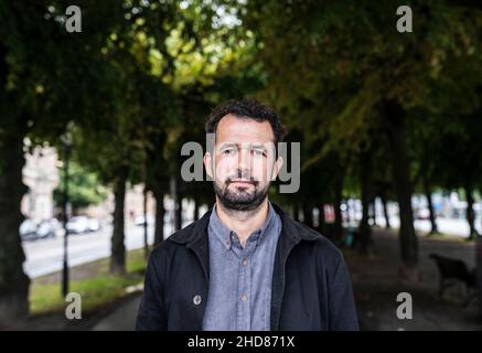 Der dänische Regisseur Jonas Poher Rasmussen hat am 16. August 2021 in Stockholm, Schweden, fotografiert. Foto: Jonas Lindkvist / DN / TT / Code 3507 Stockfoto