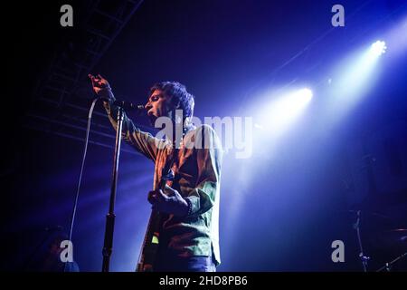 Johnny Marr bei Leeds University. Stockfoto