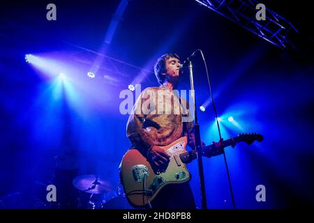 Johnny Marr bei Leeds University. Stockfoto