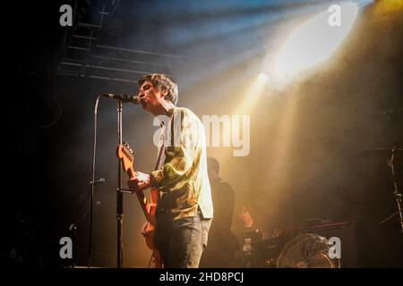 Johnny Marr bei Leeds University. Stockfoto