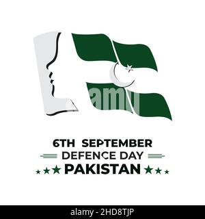 14. August Tag der pakistanischen Unabhängigkeit, Vector typografische Embleme, Logo Stock Vektor