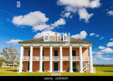 Malus Beauregard Schlachtfeld des Hauses Chalmette in New Orleans, Louisiana Stockfoto