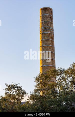 Blick am Nachmittag auf den Louis Armstrong Park in New Orleans, Louisiana Stockfoto