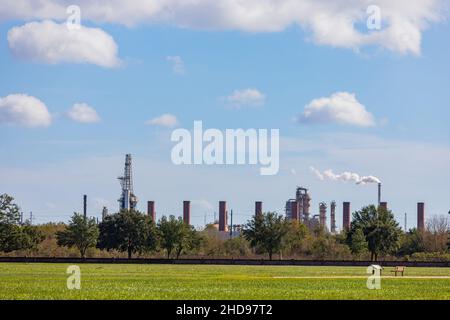 Landschaft des Schlachtfelds von Chalmette in New Orleans, Louisiana Stockfoto