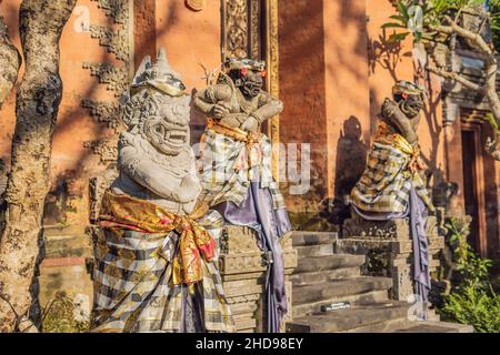 Ubud Palace, Bali - Im Inneren des Ubud Palace, Bali Stockfoto