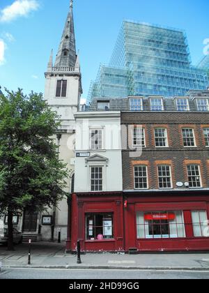 The Guild Church of St Margaret Pattens, Eastcheap, London, EC3, Großbritannien Stockfoto