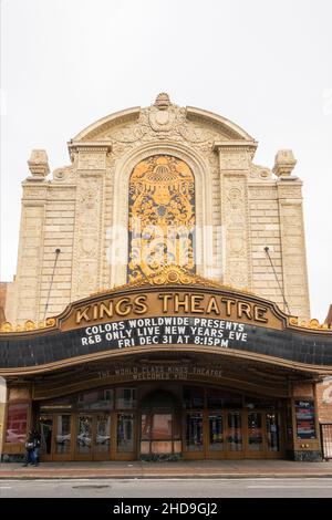 Weltklasse Kings Theatre in Flatbush, Brooklyn, NYC Stockfoto