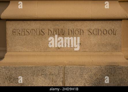 Erasmus Hall High School in Flatbush, Brooklyn, NYC Stockfoto