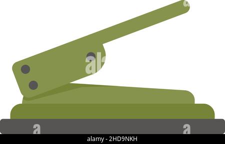 Symbol für „Craftlocher“. Flache Abbildung des Vektorsymbols für Craft Locher, isoliert auf weißem Hintergrund Stock Vektor