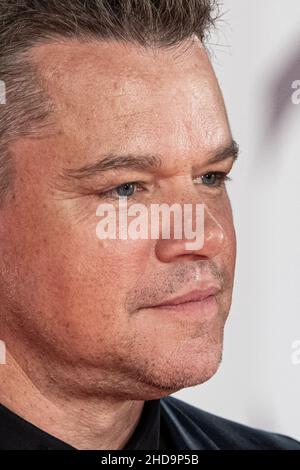 Lido di Venezia, Italien, 10. September 2021 - Matt Damon besucht den roten Teppich des 78. Filmfestivals in Venedig für den Film 'das letzte Duell' Credits: Luigi de Pompeis Stockfoto