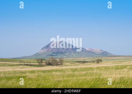 Blick auf die Natur im Bear Butte State Park, South Dakota Stockfoto