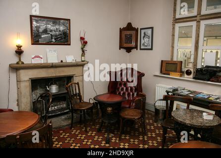 Stationmasters Parlor im Bahnhof Carnforth für Celia Johnson bei der Dreharbeiten zu einer kurzen Begegnung Stockfoto