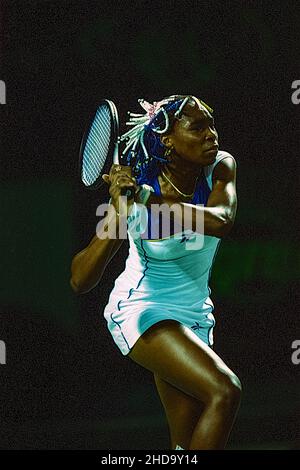 Austragungsort Williams bei der Lipton Tennis Championship 1998. Stockfoto