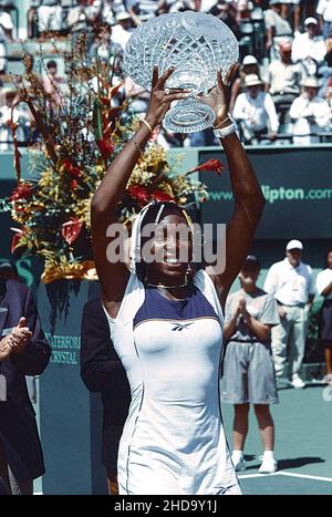 Austragungsort Williams bei der Lipton Tennis Championship 1998. Stockfoto