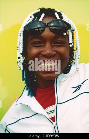 Austragungsort Williams bei der Lipton Tennis Championship 1998. Stockfoto