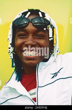 Austragungsort Williams bei der Lipton Tennis Championship 1998. Stockfoto