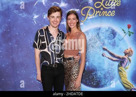 5. Januar 2022: JOEL GRANGER und MATILDA MORAN nehmen an der Eröffnungsnacht der Broadway-gebundenen Produktion „der kleine Prinz“ im Sydney Coliseum Theatre am 05. Januar 2022 in Sydney, NSW Australien Teil (Bild: © Christopher Khoury/Australian Press Agency via ZUMA Wire) Stockfoto