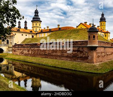 Foto von Burg Nesvizh in Weißrussland Stockfoto