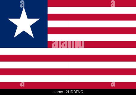 Draufsicht auf das Naval-Fähnchen von Texas, US-Flagge, kein Fahnenmast. Ebene Design Layout Flag Hintergrund Stockfoto
