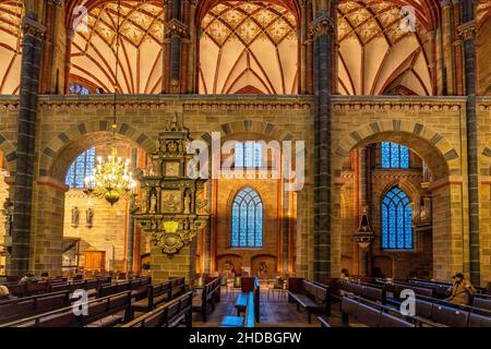 Innenraum des Bremer Dom St.-Petri, Freie Hansestadt Bremen, Deutschland, Europa | Bremen Dominterior, Freie Hansestadt Bremen, Deutschland, Stockfoto