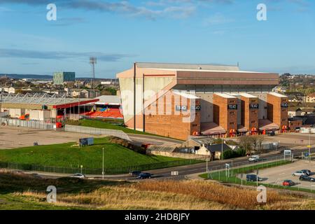 Aberdeen, Schottland, Großbritannien, 17th. November 2021, Aberdeen Football Club. Stockfoto