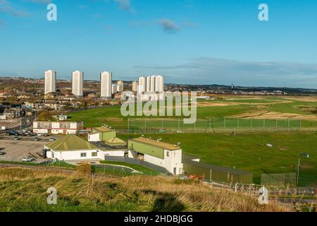 Aberdeen, Schottland, Großbritannien, 17th. November 2021, Aberdeen Bridge of Don. Stockfoto