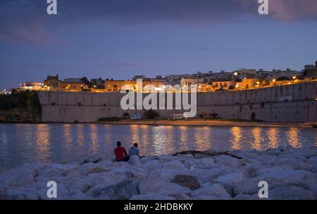 Cala Petròlo, Castellammare del Golfo, Sizilien, Italien Stockfoto