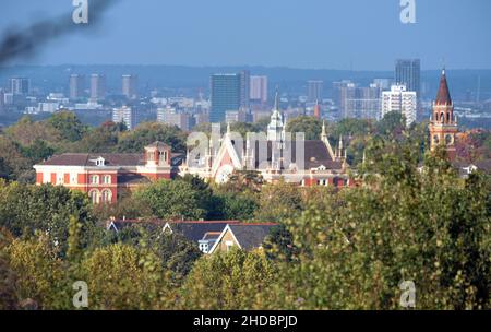 London, Großbritannien Oktober 24th 2021: Dulwich College im Südosten Londons Stockfoto