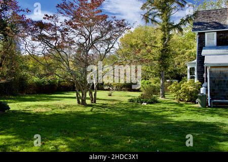 Die Wohnstruktur im Jackson Pollack und Lee Krasner Heim- und Studienzentrum in East Hampton Stockfoto