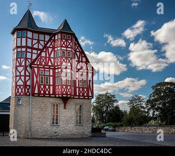 Das Gebäude der katholischen Diözese in Limburg an der Lahn, Limburg, Hessen Stockfoto