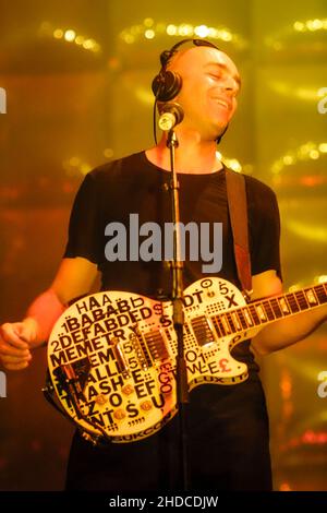 Karl Hyde - Underworld, V2003, Hylands Park, Chelmsford, Essex, Großbritannien - 16. August 2003 Stockfoto