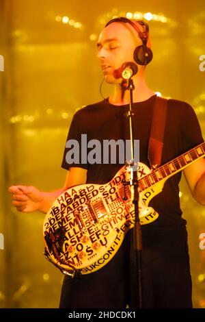 Karl Hyde - Underworld, V2003, Hylands Park, Chelmsford, Essex, Großbritannien - 16. August 2003 Stockfoto