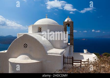 Griechenland, Kykladen, Milos, Kirche Ipapanti Stockfoto