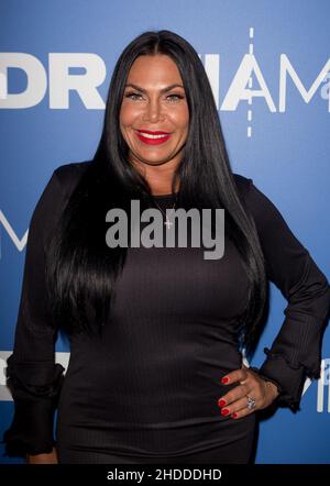 North Miami Beach, FL, USA. 30th März 2022. Renee Graziano während der Dr. Miami Premiere Party im Tuck Room in North Miami Beach. 30. März 2017. Kredit: Aaron Gilbert/Media Punch/Alamy Live Nachrichten Stockfoto