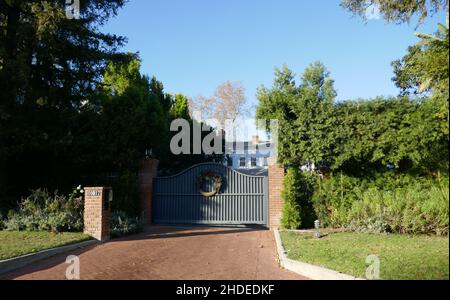 Los Angeles, Kalifornien, USA 1st. Januar 2022 Ein allgemeiner Blick auf die Atmosphäre beim TV-Sänger Kelly Clarkson's Home/House am 1. Januar 2022 in Los Angeles, Kalifornien, USA. Foto von Barry King/Alamy Stockfoto Stockfoto