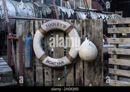 Tooleys Historic Boatyard, eine Besucherattraktion am Oxford-Kanal, Banbury, Oxfordshire, Großbritannien Stockfoto