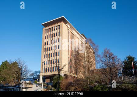 Kiel 6. Januar 2022, Bildungsministerium. Statement von Bildungsministerin Karin Prien zu zusätzlichen Corona Schutzmaßnahmen im Präsenzunterricht zum Stockfoto