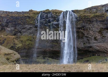 Aufgenommen in Island im Oktober 2021 Stockfoto