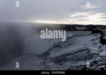 Aufgenommen in Island im Oktober 2021 Stockfoto