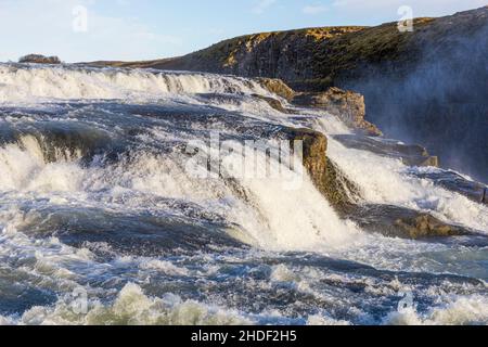 Aufgenommen in Island im Oktober 2021 Stockfoto