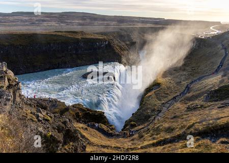 Aufgenommen in Island im Oktober 2021 Stockfoto