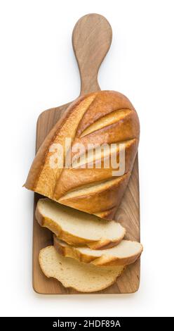 In Scheiben geschnitten, Brotscheibe, Weizenbrot, Sliceds, Brotscheibe Stockfoto