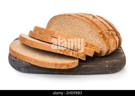 Brot, Scheibe Brot, Roggenbrot, Brot, Scheibe Brot, Roggenbrot, Roggenbrot Stockfoto