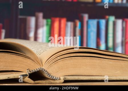 Buch, Literatur, Roman, Bücher, Literaturen, Romane Stockfoto