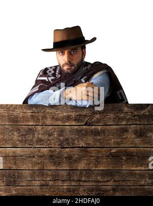 Schläger, Cowboy, Verbrecher, Schläger, Kriminelle Stockfoto