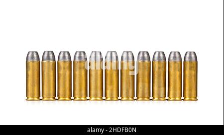 Munitionsmittel, Kugeln, Ammunition, Kugel Stockfoto