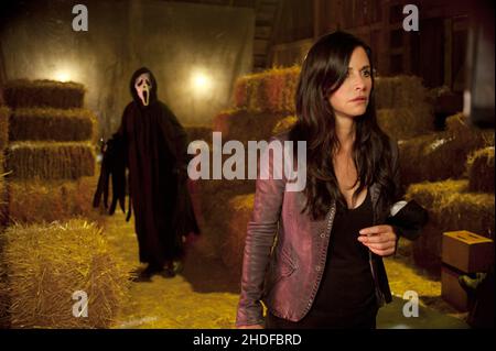 Scream 4 Jahr : 2011 USA Regie : Wes Craven Courteney Cox Stockfoto